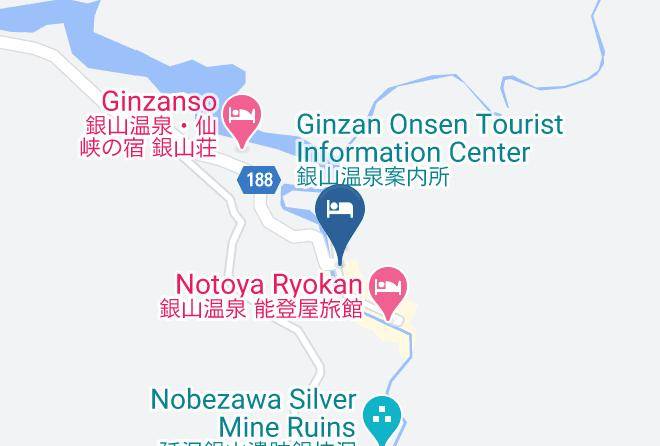 Obanazawa City - Ginzan Onsen Maps