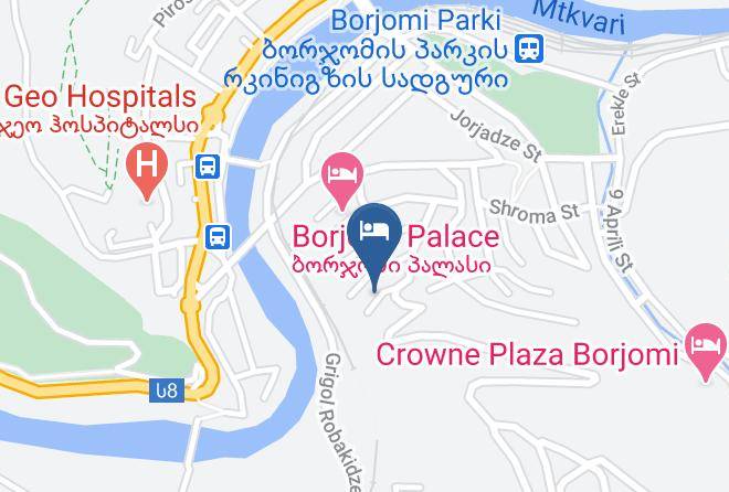 Borjomi - Gio Haus Maps