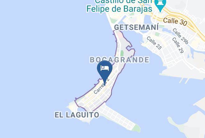 Cartagena De Indias - Gio Hotel Cartagena Tama Maps
