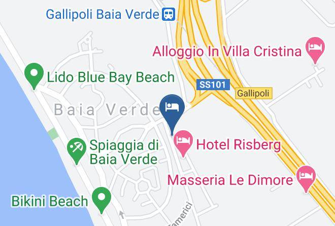 Lecce - Gioia Del Mare Maps