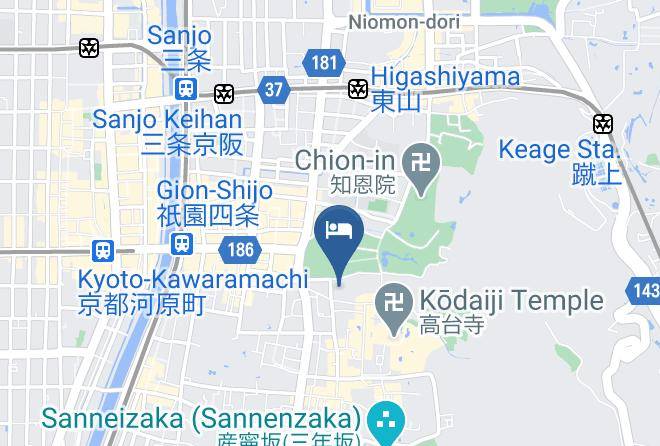 Gion Hatanaka Map