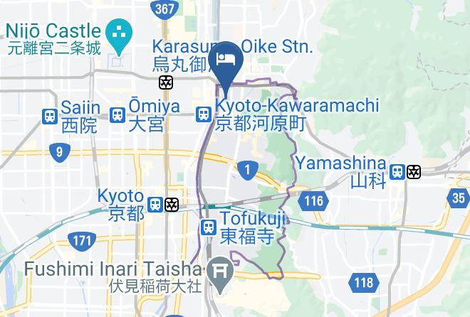 Kyoto City Higashiyama Ward - Yoshi Ima Maps