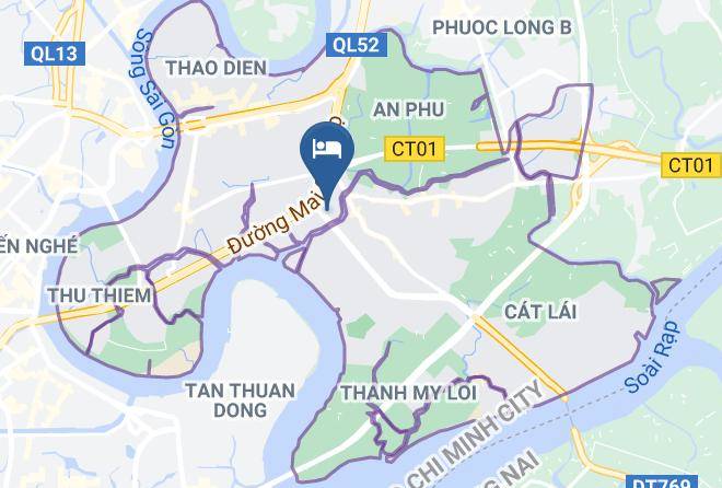 Ho Chi Minh City - Song Ging Hotel Maps