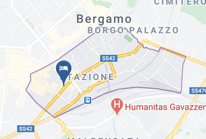 Bergamo - Caravaggio Apartments Maps