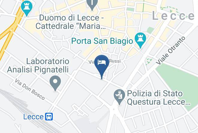 Lecce - B&b Lecce Stazione Centrale Maps
