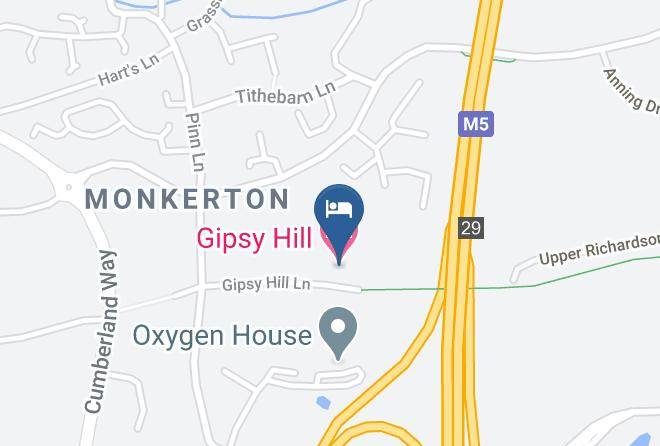 Devon - Gipsy Hill Hotel Maps