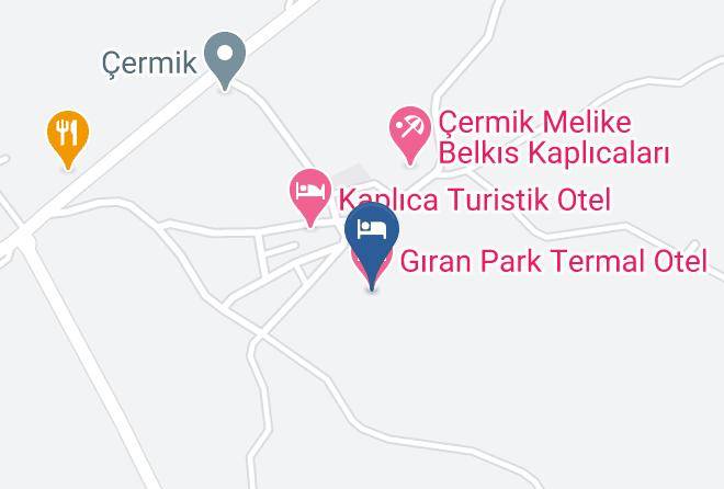 Cermik - Giran Park Termal Otel Maps
