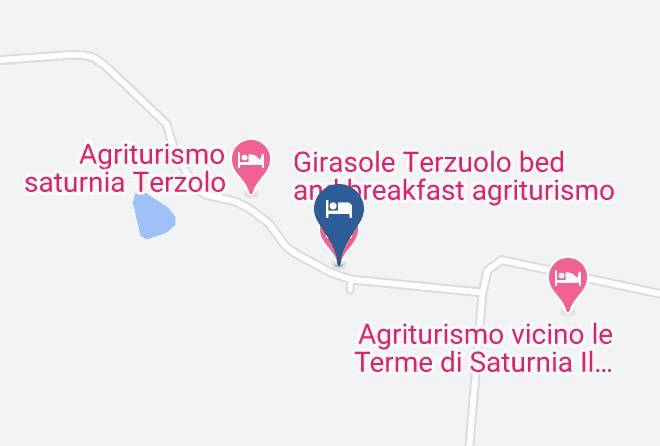 Grosseto - Girasole Terzuolo Bed And Breakfast Agriturismo Maps