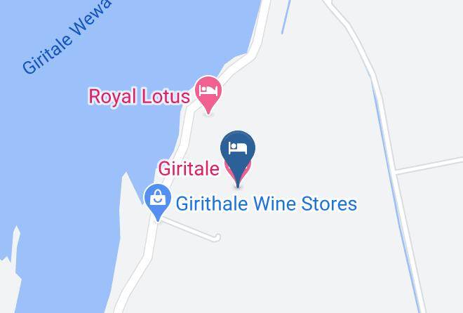 Giritale Hotel Map