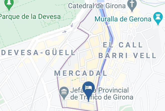 Girona Housing Ginesta 9 Map