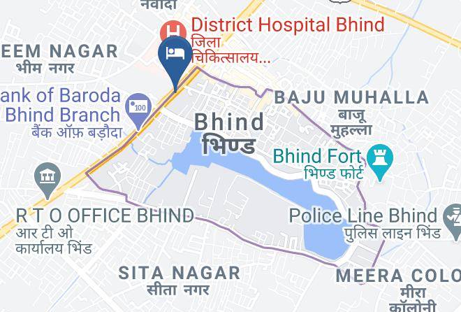 Bhind - Girraj Palace Maps