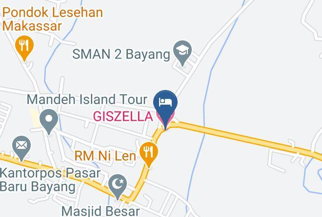 Pesisir Selatan Regency - Giszella Hotel Maps