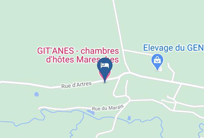 Nord - Git'anes Chambres D'hotes Maresches Maps