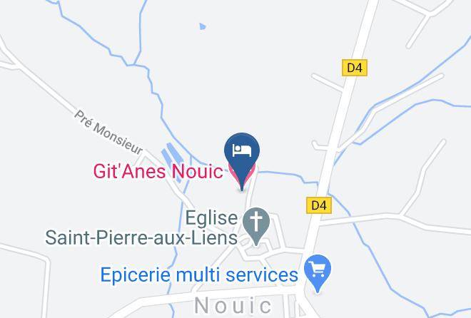 Haute Vienne - Git'anes Nouic Maps