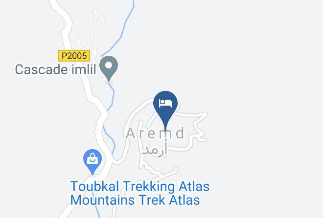 Marrakesh Tensift El Haouz - Git Le Toubkal Maps