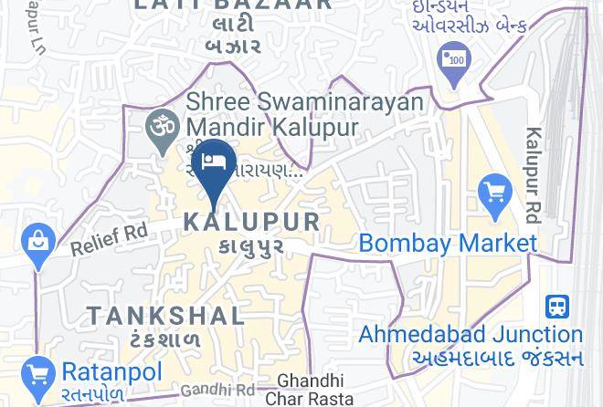 Ahmadabad - Gitanjali Hotel Maps