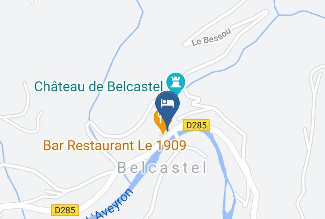 Aveyron - Gite 4 Epis Du Vieux Pont Belcastel Aveyron Maps