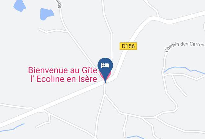 Isere - Bienvenue Au Gite L' Ecoline En Isere Maps