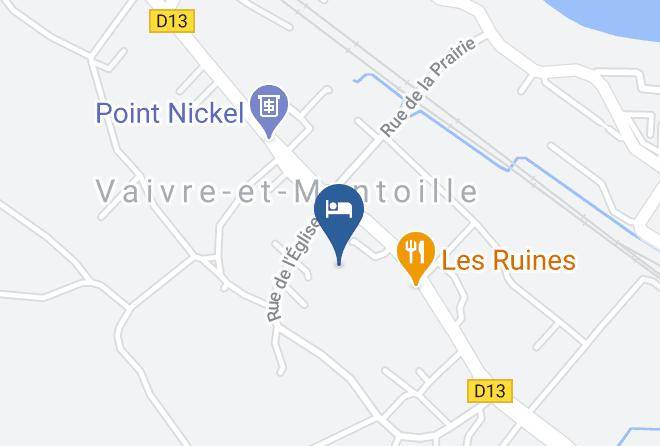 Haute Saone - Gite A Cesar Maps