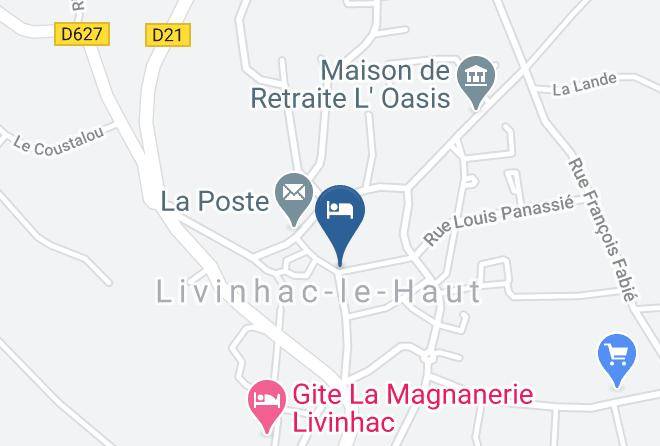 Aveyron - Gite A Chacun Son Chemin Livinhac Le Haut Maps