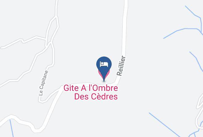 Ardeche - Gite A L'ombre Des Cedres Maps