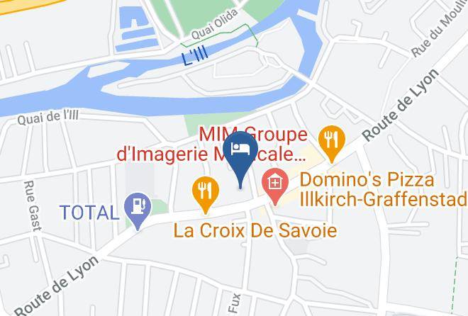 Bas Rhin - Gite A La Perle De L'ill Maps