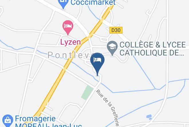 Loir Et Cher - Gite A Pontlevoy Maps