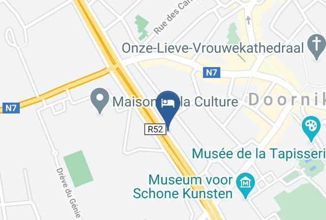 Hainaut - Gite A Tournai Le Nid Cosy Maps
