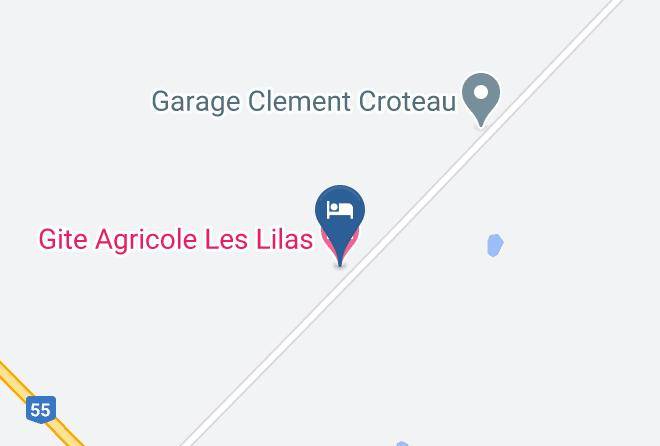 Nicolet Yamaska Regional County Municipality - Gite Agricole Les Lilas Maps
