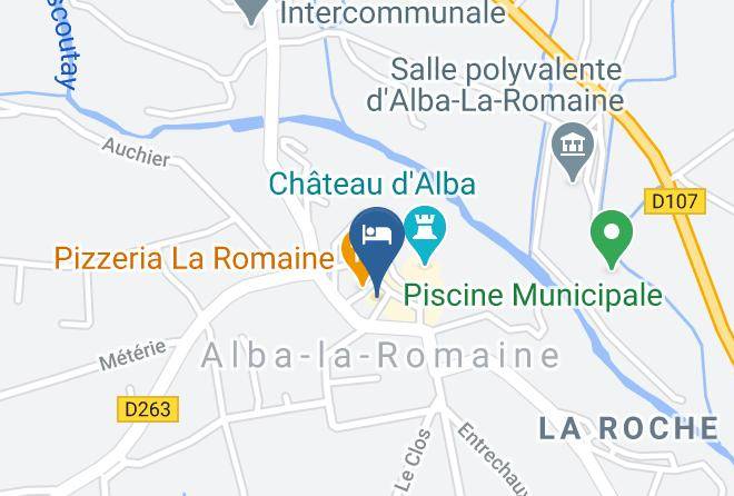 Ardeche - Gite Alba Maps