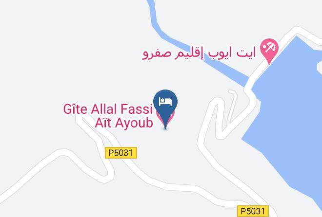 Fes Boulemane - Gite Allal Fassi Ait Ayoub Maps