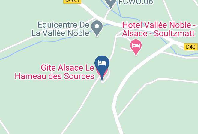 Gite Alsace Le Hameau Des Sources Map