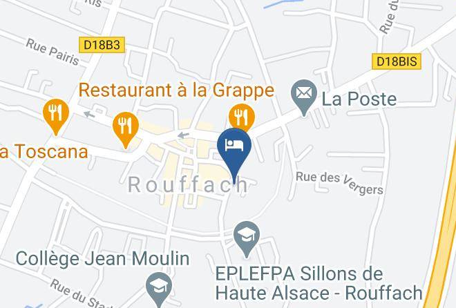 Haut Rhin - Gite Alsace Rouffach Maps