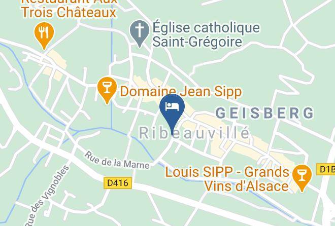 Haut Rhin - Gite Alsacien Maps