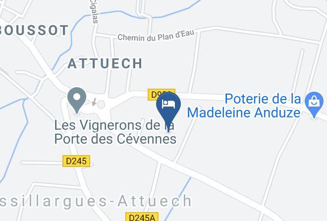 Gard - Gite Anduze Mamy Blue Maps