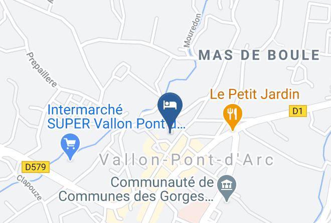 Ardeche - Gite Ardeche Bastide Saint Martin Maps