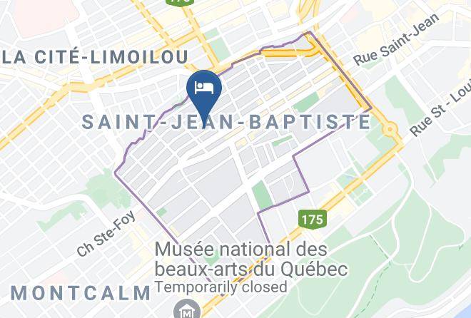 Capitale Nationale - Gite Asseline De Ronval Maps