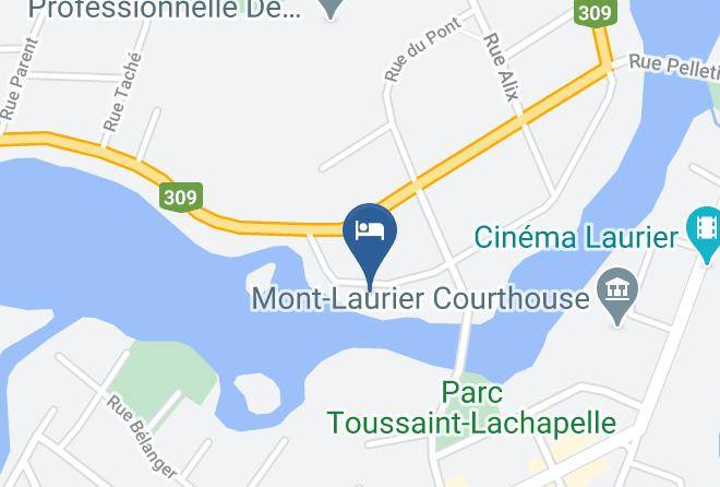 Antoine Labelle Regional County Municipality - Gite Au Pied Du Courant Maps