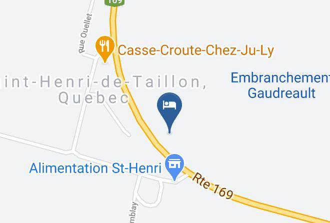 Lac Saint Jean Est Regional County Municipality - Gite Au Bonheur Du Voyageur B&b Maps