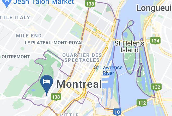 Montreal - Gite Au Coeur Urbain Maps