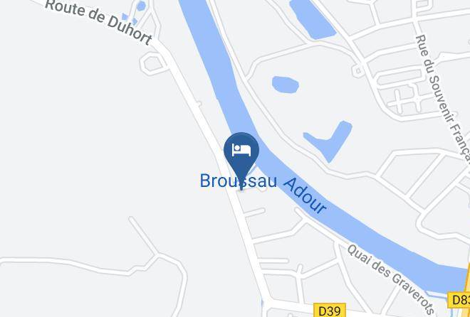 Landes - Gite Au Gre De L'adour Maps