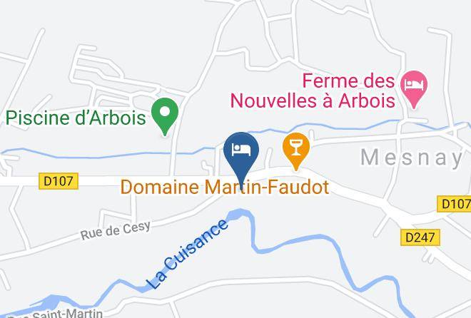 Jura - Gite Au Miroir De L'eau Maps