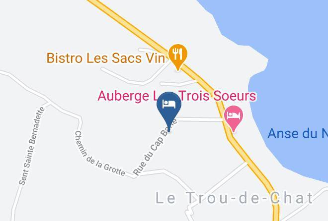 Le Rocher Perce Regional County Municipality - Gite Au Petit Bonheur Maps