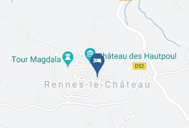 Aude - Gite Au Temps Suspendu Maps