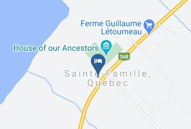 L Ile D Orleans Regional County Municipality - Gite Au Toit Bleu Maps
