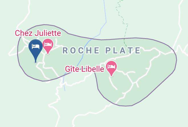 Saint Paul - Gite Auberge Du Brochard Maps