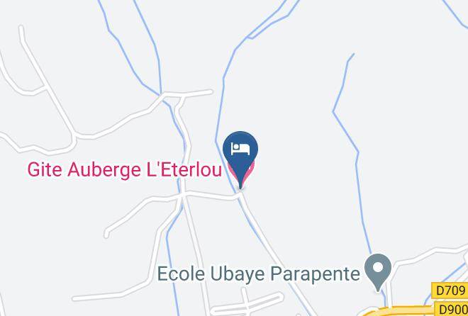 Alpes De Haute Provence - Gite Auberge L'eterlou Maps