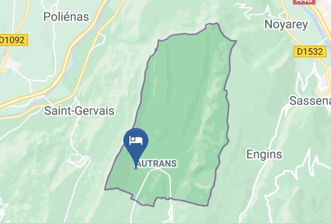 Isere - Gite Autrans Waykiu Maps