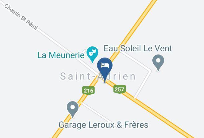 Les Sources Regional County Municipality - Gite Aux Delices Des Caprices Maps