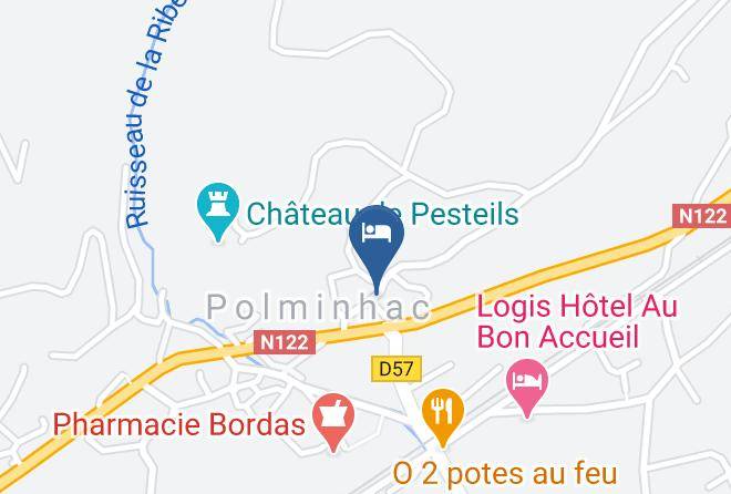 Gite Aux Parasols Map